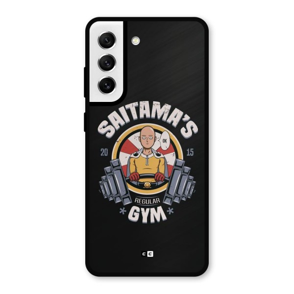 Saitama Gym Metal Back Case for Galaxy S21 FE 5G