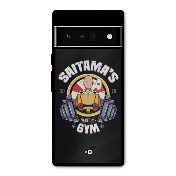 Saitama Gym Metal Back Case for Google Pixel 6 Pro