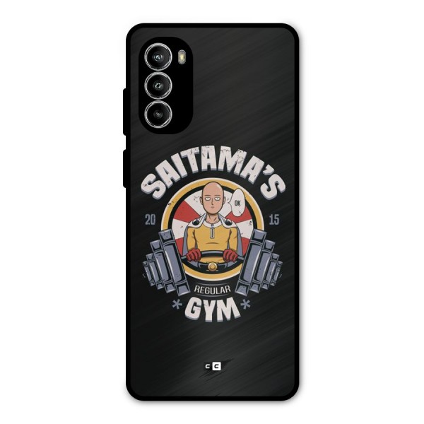 Saitama Gym Metal Back Case for Moto G52