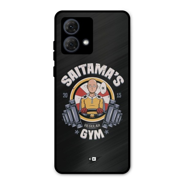 Saitama Gym Metal Back Case for Moto G84