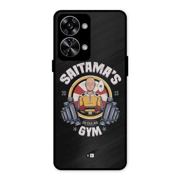 Saitama Gym Metal Back Case for OnePlus Nord 2T