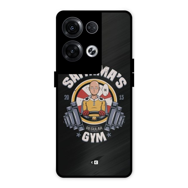 Saitama Gym Metal Back Case for Oppo Reno8 Pro 5G