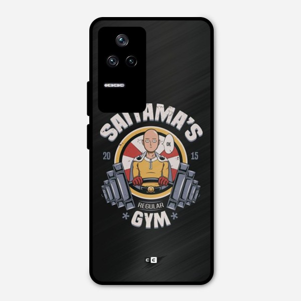 Saitama Gym Metal Back Case for Poco F4 5G