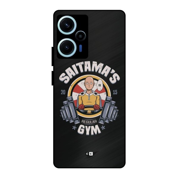 Saitama Gym Metal Back Case for Poco F5