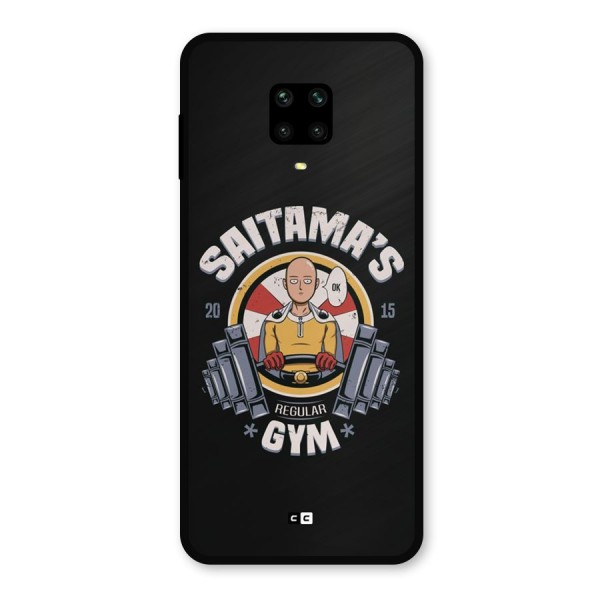 Saitama Gym Metal Back Case for Poco M2