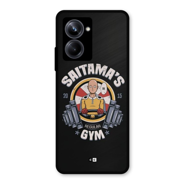 Saitama Gym Metal Back Case for Realme 10 Pro