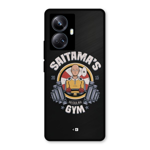 Saitama Gym Metal Back Case for Realme 10 Pro Plus