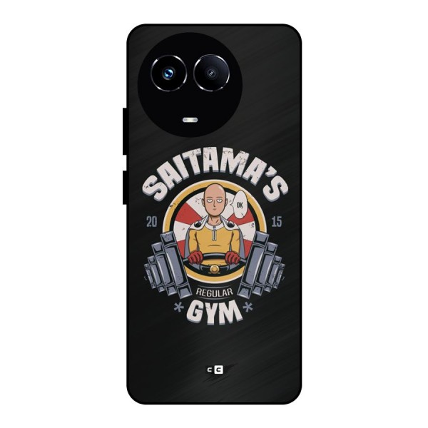 Saitama Gym Metal Back Case for Realme 11X