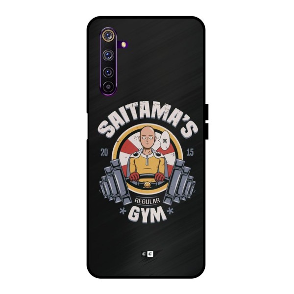 Saitama Gym Metal Back Case for Realme 6 Pro