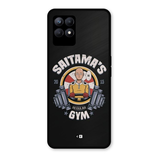 Saitama Gym Metal Back Case for Realme 8i