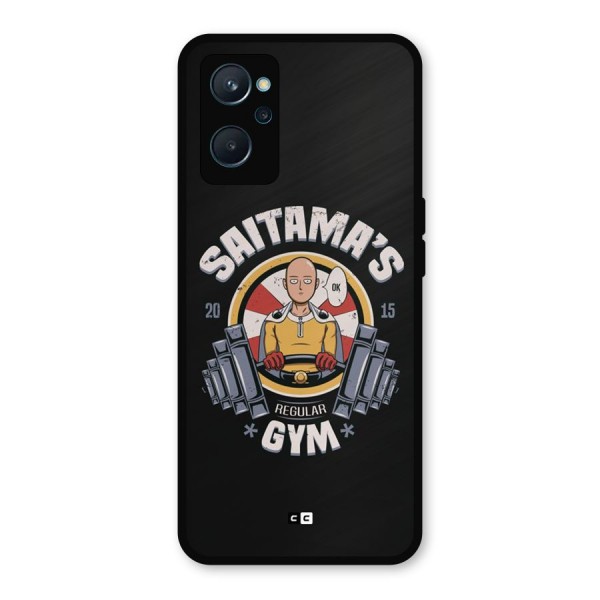 Saitama Gym Metal Back Case for Realme 9i