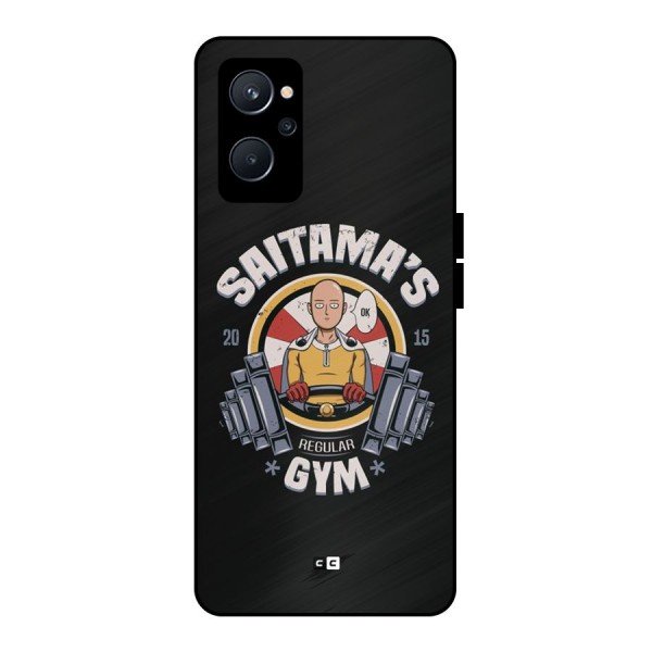 Saitama Gym Metal Back Case for Realme 9i 5G