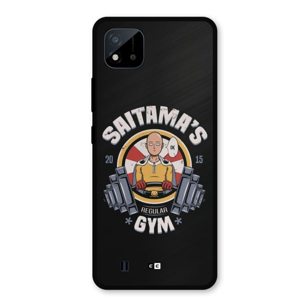 Saitama Gym Metal Back Case for Realme C11 2021