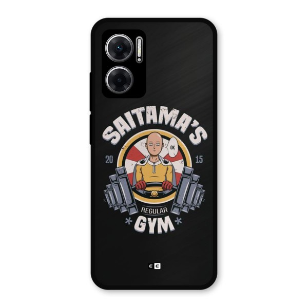 Saitama Gym Metal Back Case for Redmi 11 Prime 5G