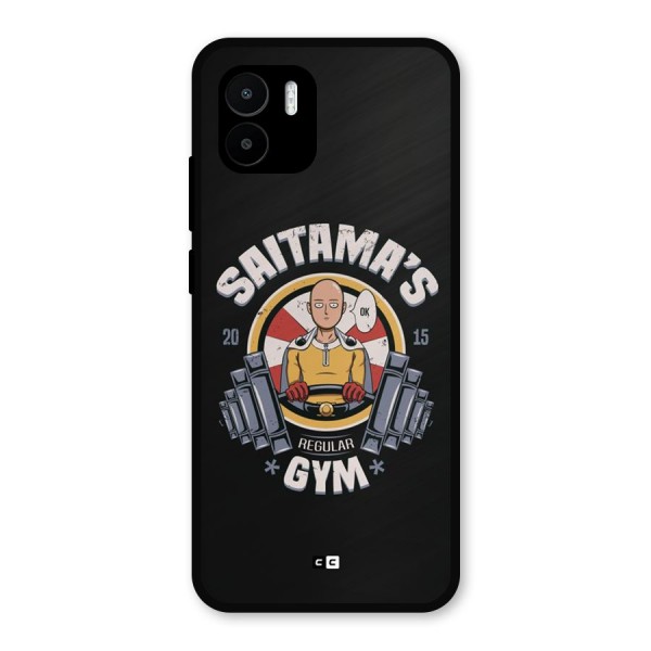 Saitama Gym Metal Back Case for Redmi A1