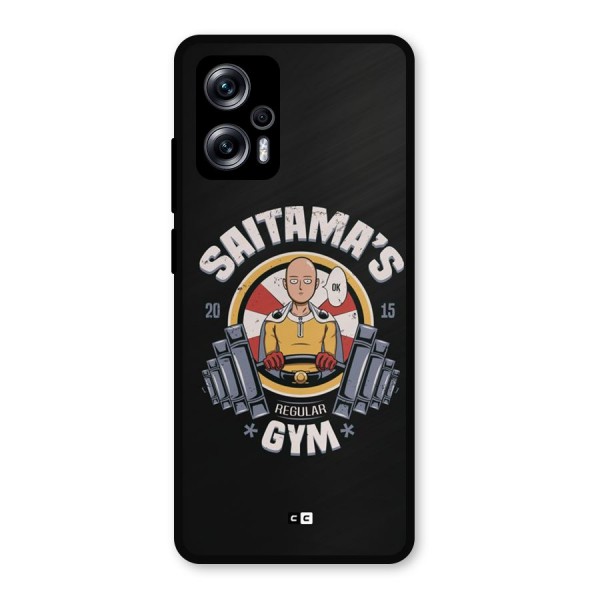 Saitama Gym Metal Back Case for Redmi K50i