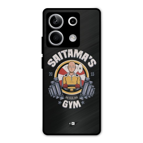 Saitama Gym Metal Back Case for Redmi Note 13 5G