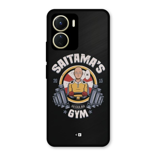 Saitama Gym Metal Back Case for Vivo T2x