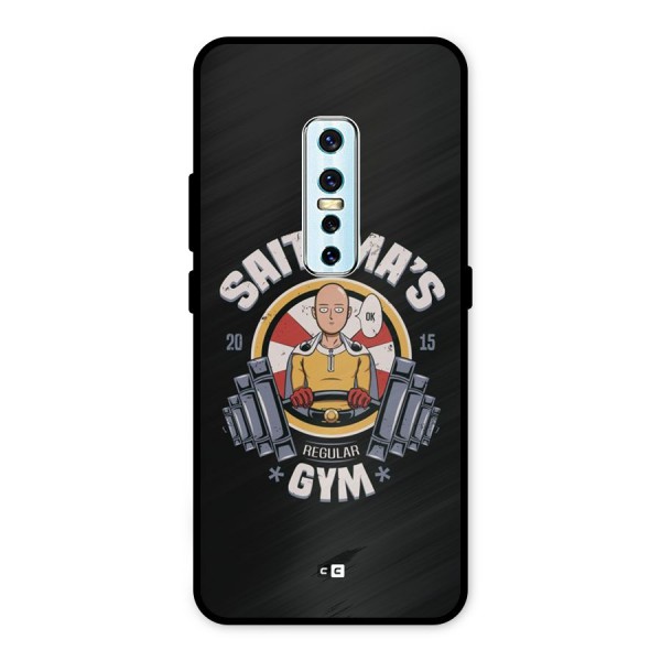 Saitama Gym Metal Back Case for Vivo V17 Pro