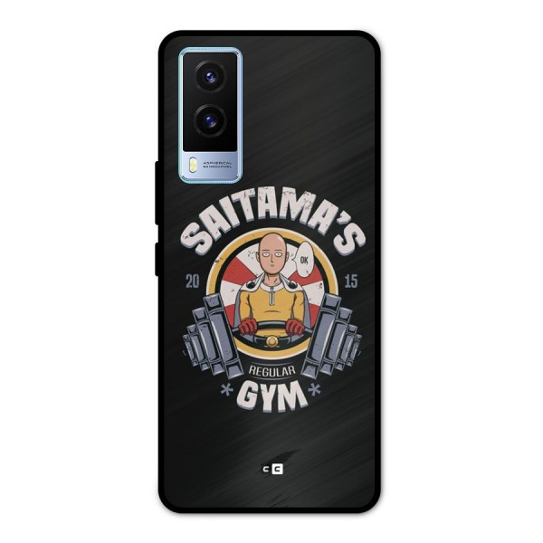 Saitama Gym Metal Back Case for Vivo V21e 5G