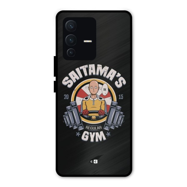 Saitama Gym Metal Back Case for Vivo V23 Pro