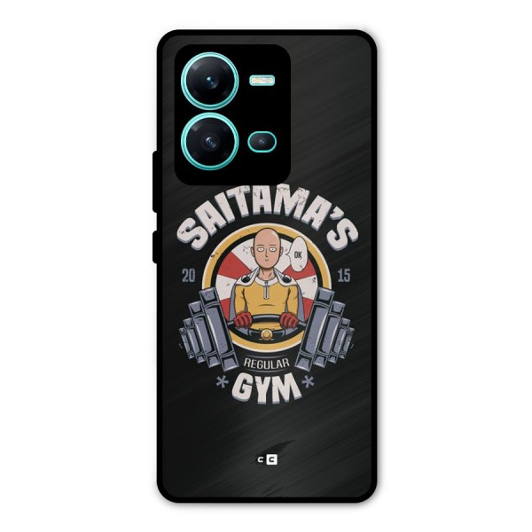 Saitama Gym Metal Back Case for Vivo V25