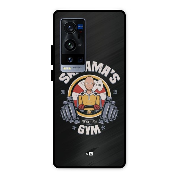 Saitama Gym Metal Back Case for Vivo X60 Pro Plus