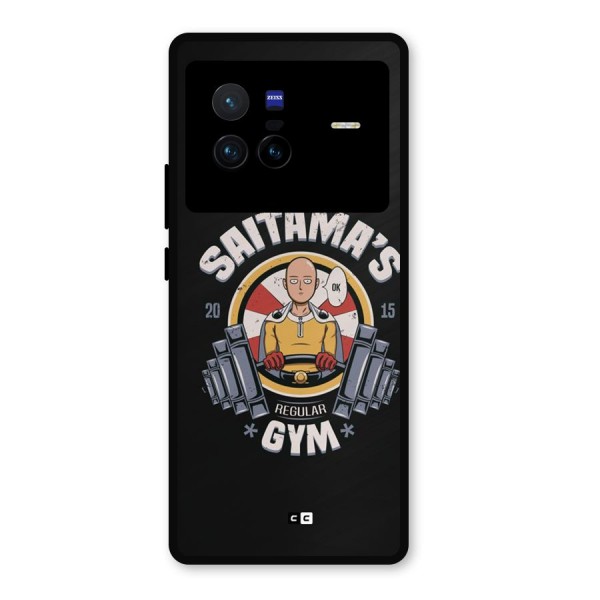 Saitama Gym Metal Back Case for Vivo X80