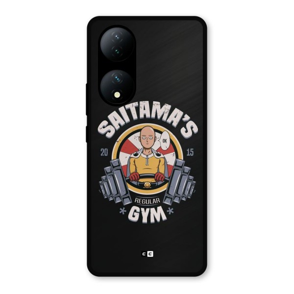 Saitama Gym Metal Back Case for Vivo Y100