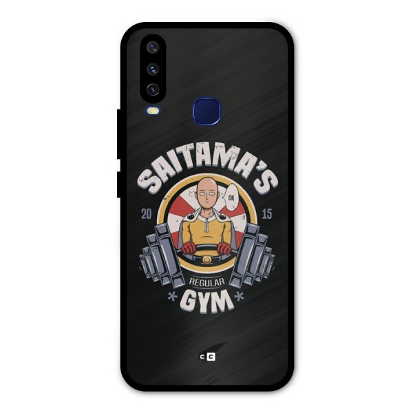 Saitama Gym Metal Back Case for Vivo Y12