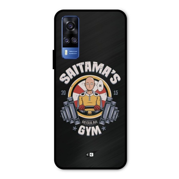 Saitama Gym Metal Back Case for Vivo Y31