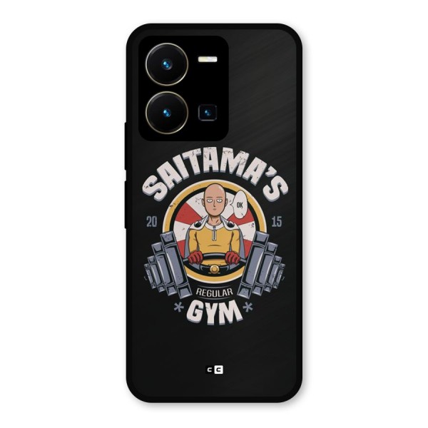 Saitama Gym Metal Back Case for Vivo Y35