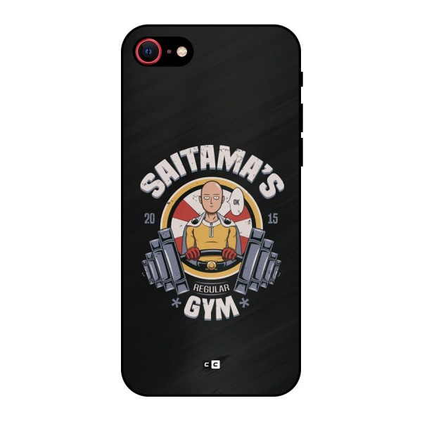 Saitama Gym Metal Back Case for iPhone 7