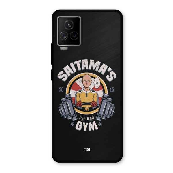 Saitama Gym Metal Back Case for iQOO 7 Legend 5G