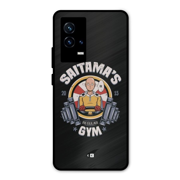 Saitama Gym Metal Back Case for iQOO 9 5G