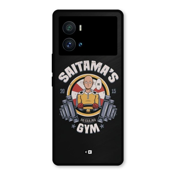 Saitama Gym Metal Back Case for iQOO 9 Pro