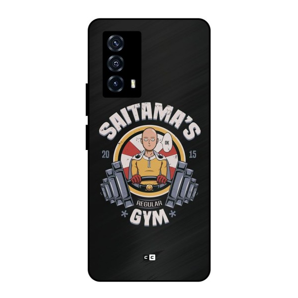 Saitama Gym Metal Back Case for iQOO Z5