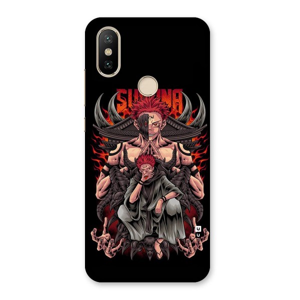 Sakuna King Back Case for Mi A2