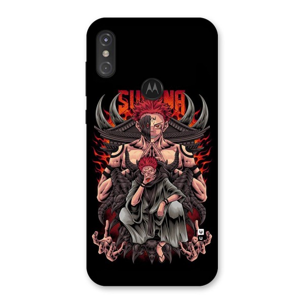 Sakuna King Back Case for Motorola One Power