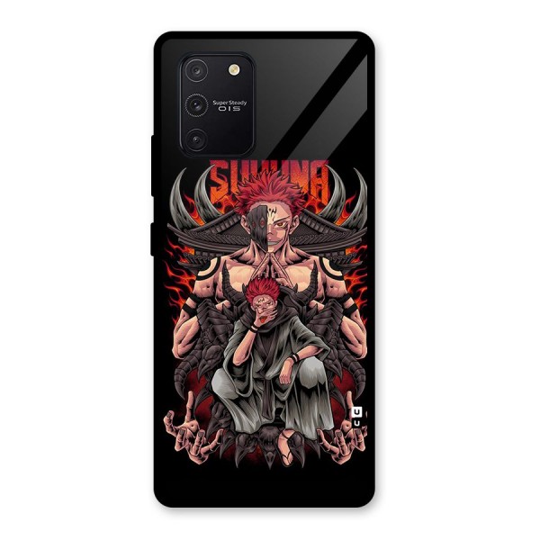 Sakuna King Glass Back Case for Galaxy S10 Lite