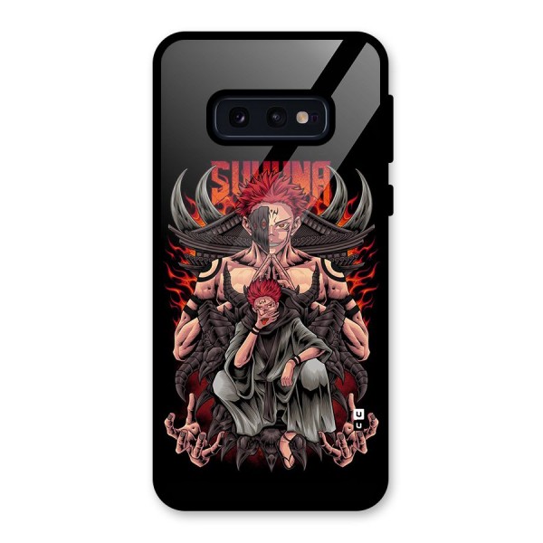 Sakuna King Glass Back Case for Galaxy S10e