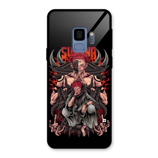 Sakuna King Glass Back Case for Galaxy S9