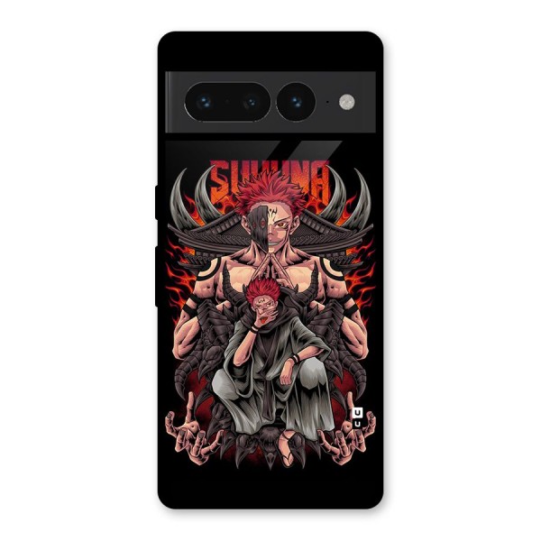 Sakuna King Glass Back Case for Google Pixel 7 Pro