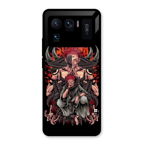 Sakuna King Glass Back Case for Mi 11 Ultra