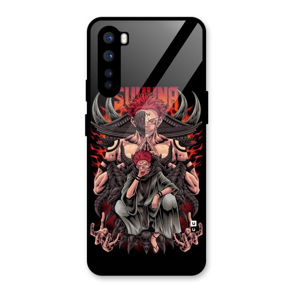 Sakuna King Glass Back Case for OnePlus Nord