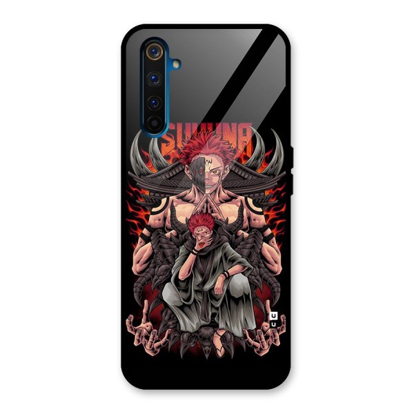 Sakuna King Glass Back Case for Realme 6 Pro