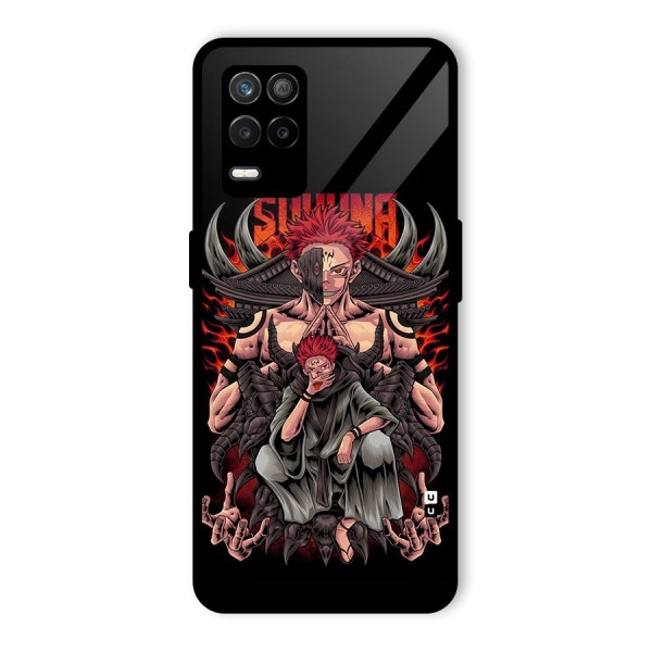 Sakuna King Glass Back Case for Realme 9 5G