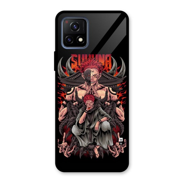 Sakuna King Glass Back Case for Vivo Y72 5G