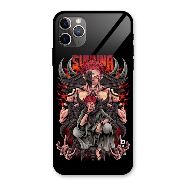 Sakuna King Glass Back Case for iPhone 11 Pro Max