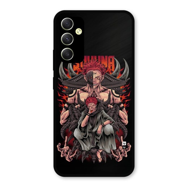 Sakuna King Metal Back Case for Galaxy A34